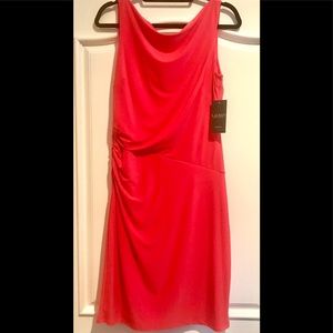 LAUREN Ralph Lauren cowl neck cocktail dress
